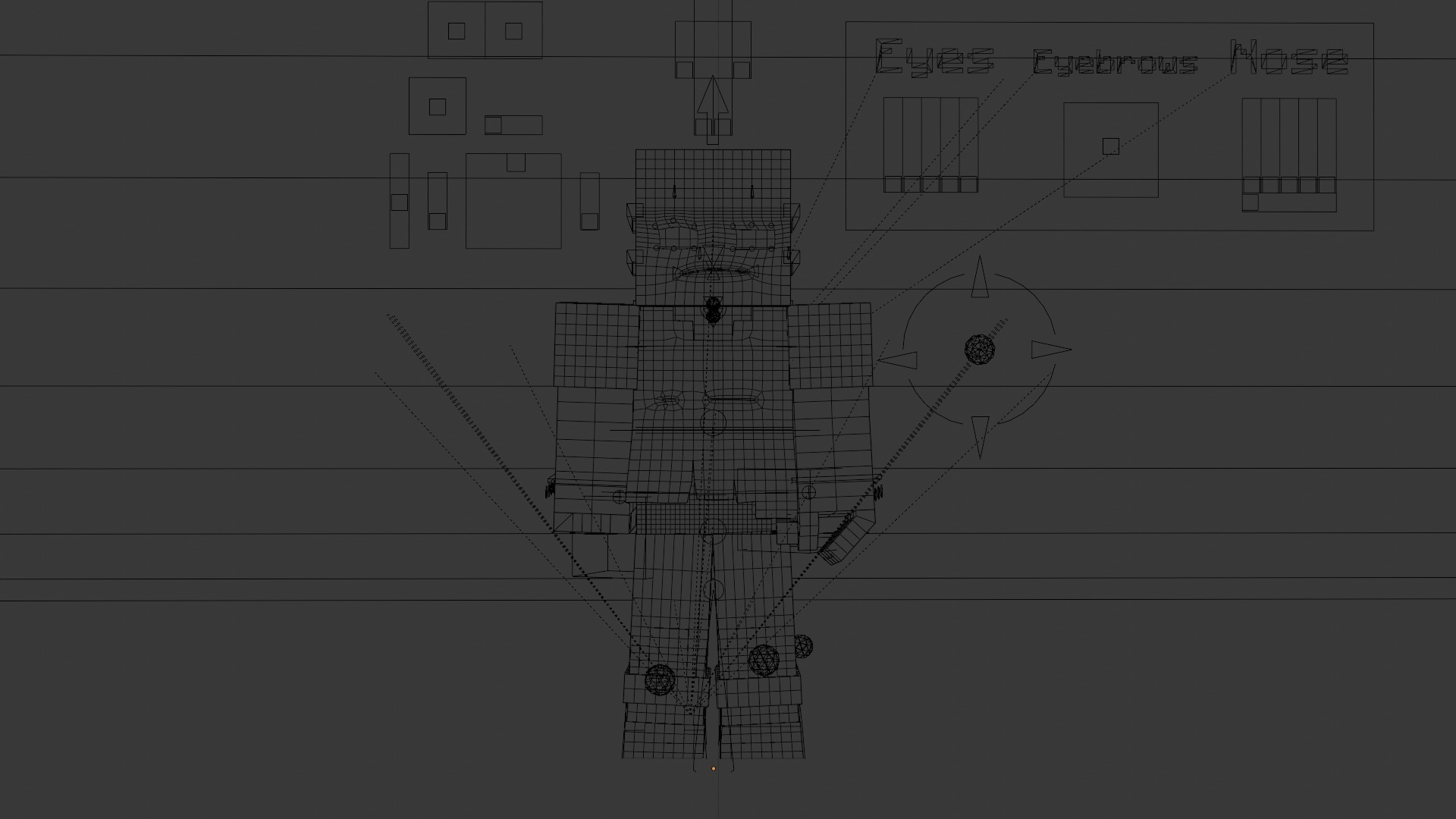 Minecraft Zombie  Animated 3D Low-poly 3D model_18