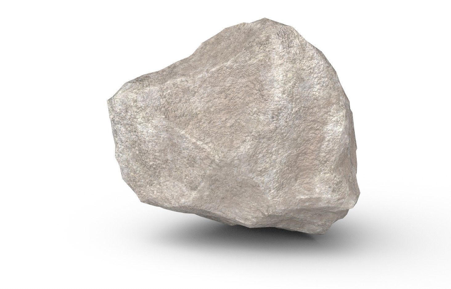 Rock  Model 30 Low-poly 3D model_1