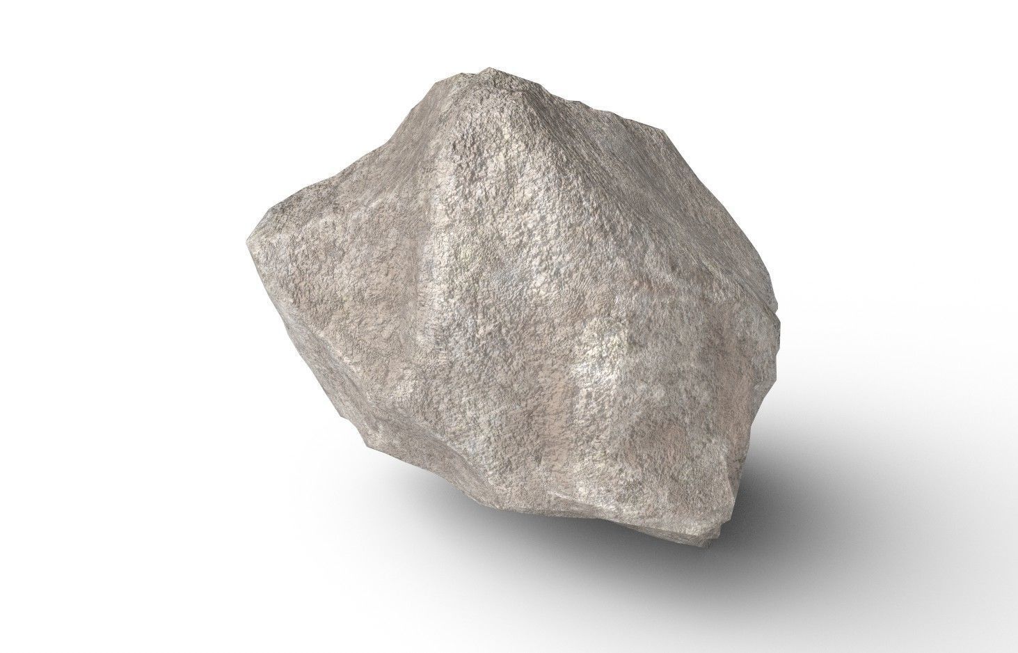 Rock  Model 30 Low-poly 3D model_2