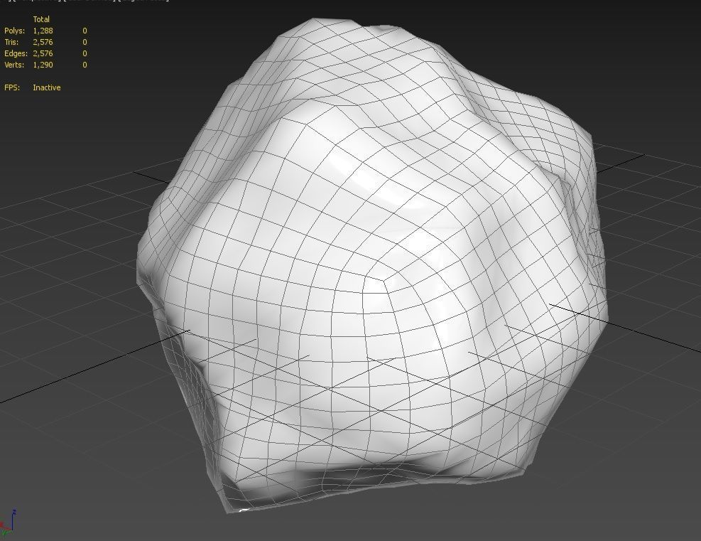 Rock  Model 30 Low-poly 3D model_10