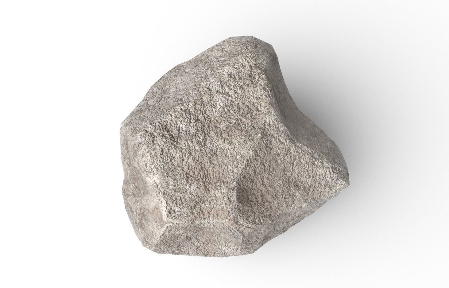 Rock  Model 30 Low-poly 3D model_8