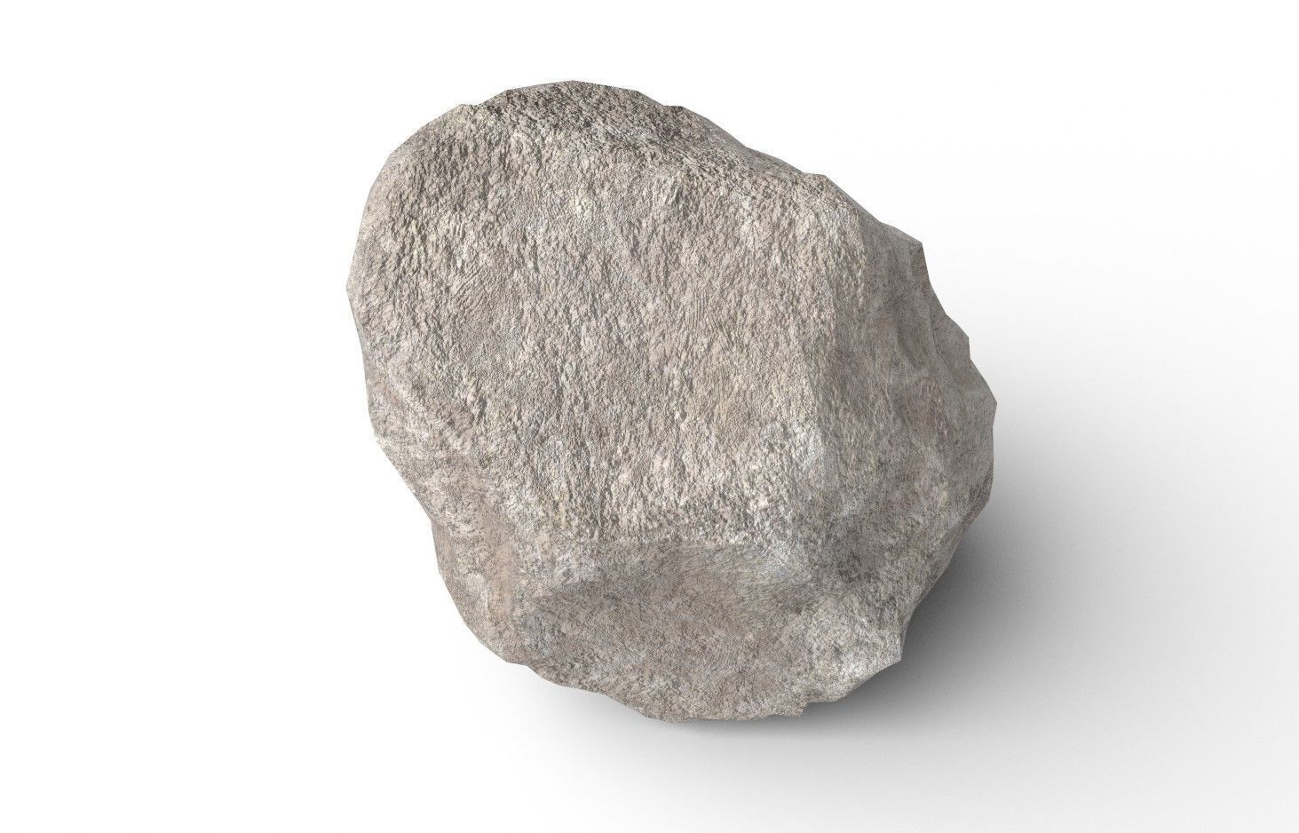 Rock  Model 30 Low-poly 3D model_4
