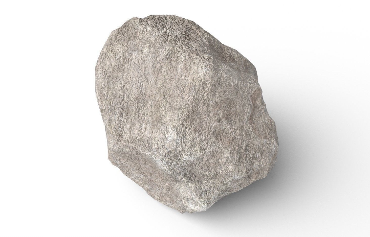 Rock  Model 30 Low-poly 3D model_5