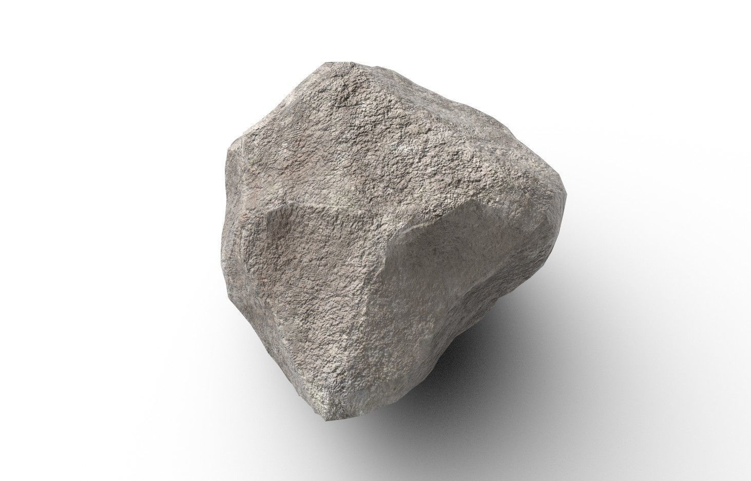 Rock  Model 30 Low-poly 3D model_9