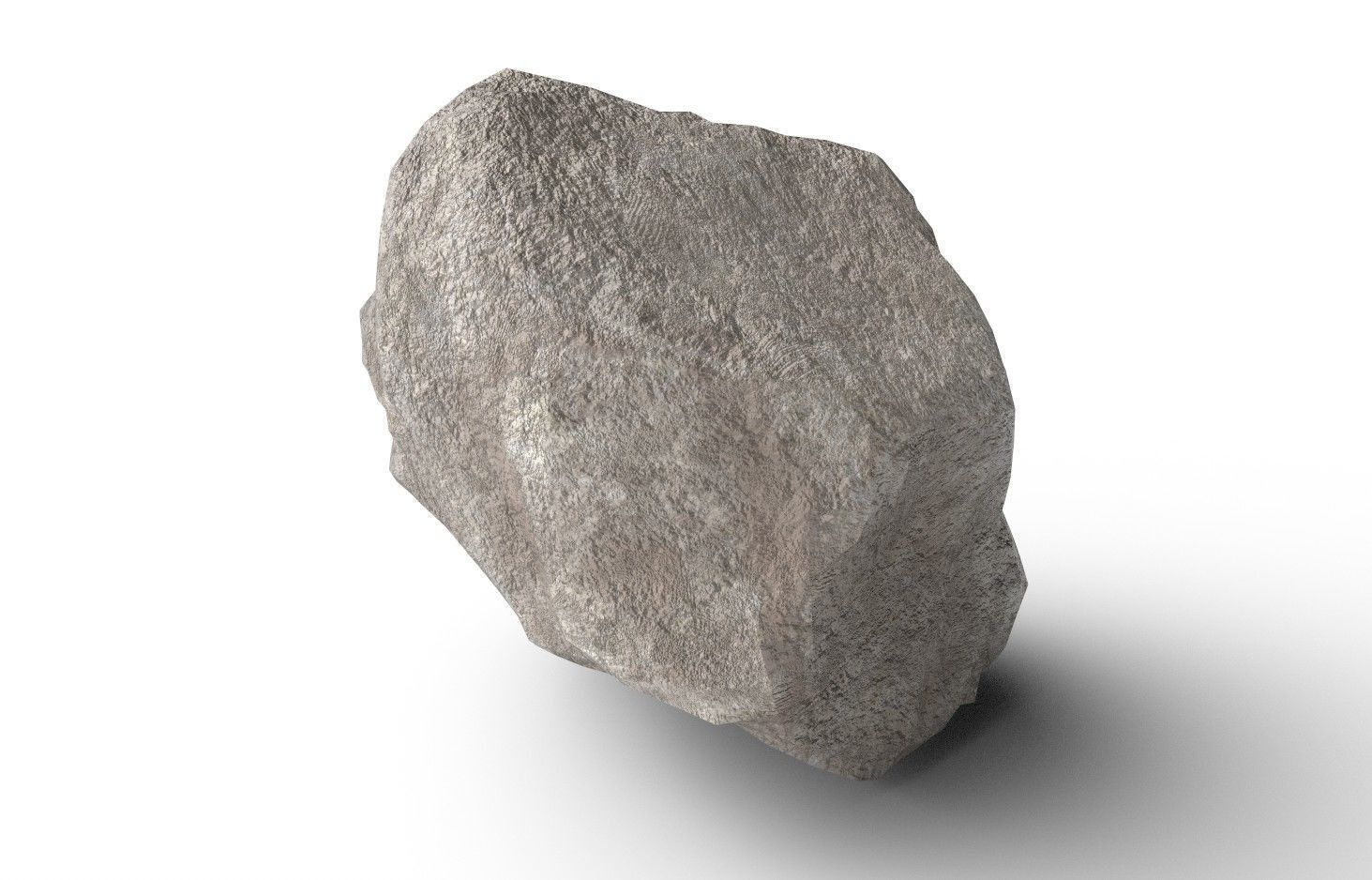 Rock  Model 30 Low-poly 3D model_3