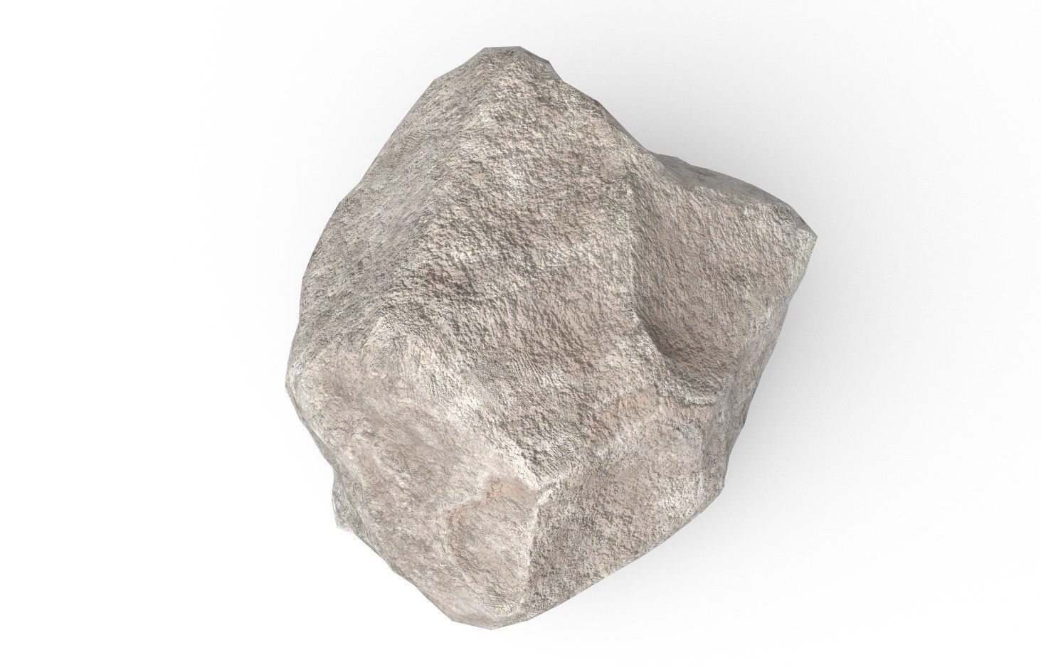 Rock  Model 30 Low-poly 3D model_7