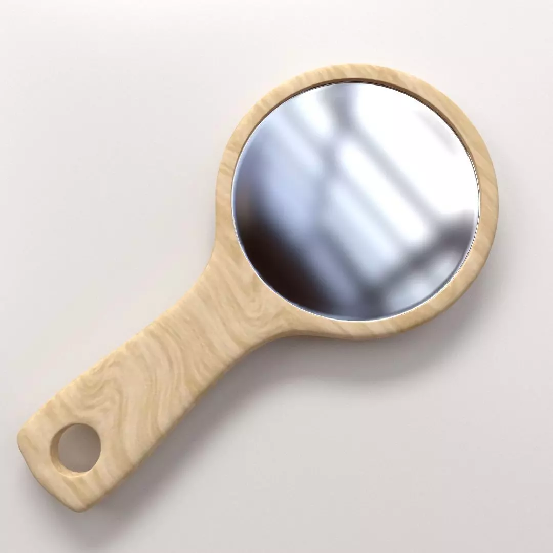 Hand Mirror 3D model_0