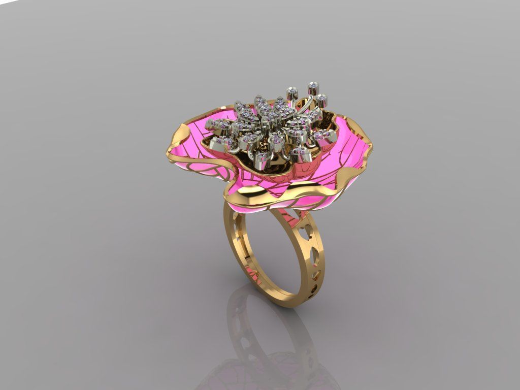 FASION  RING 3D model_2