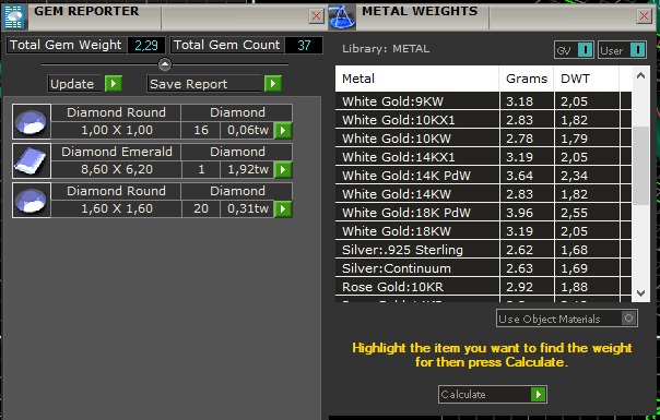 Emerald Cut Engagement Ring with belt 3D print model_12