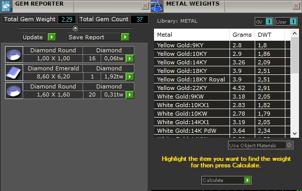 Emerald Cut Engagement Ring with belt 3D print model_11