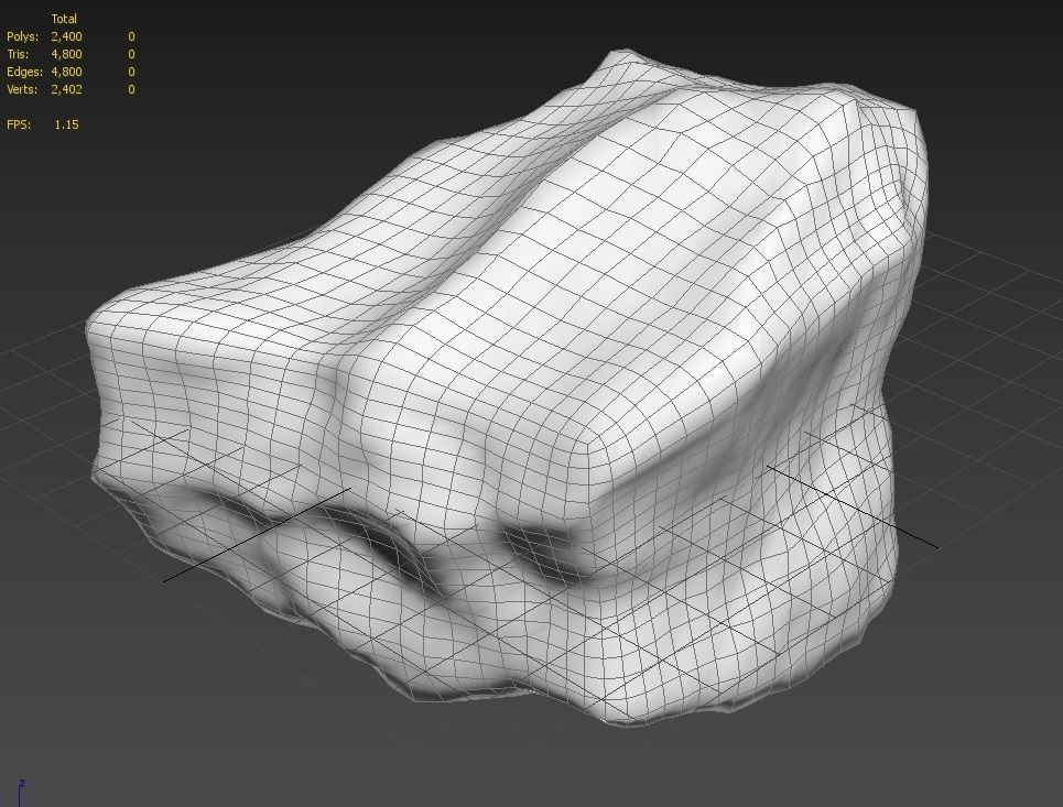 Rock Model 33 Low-poly 3D model_10