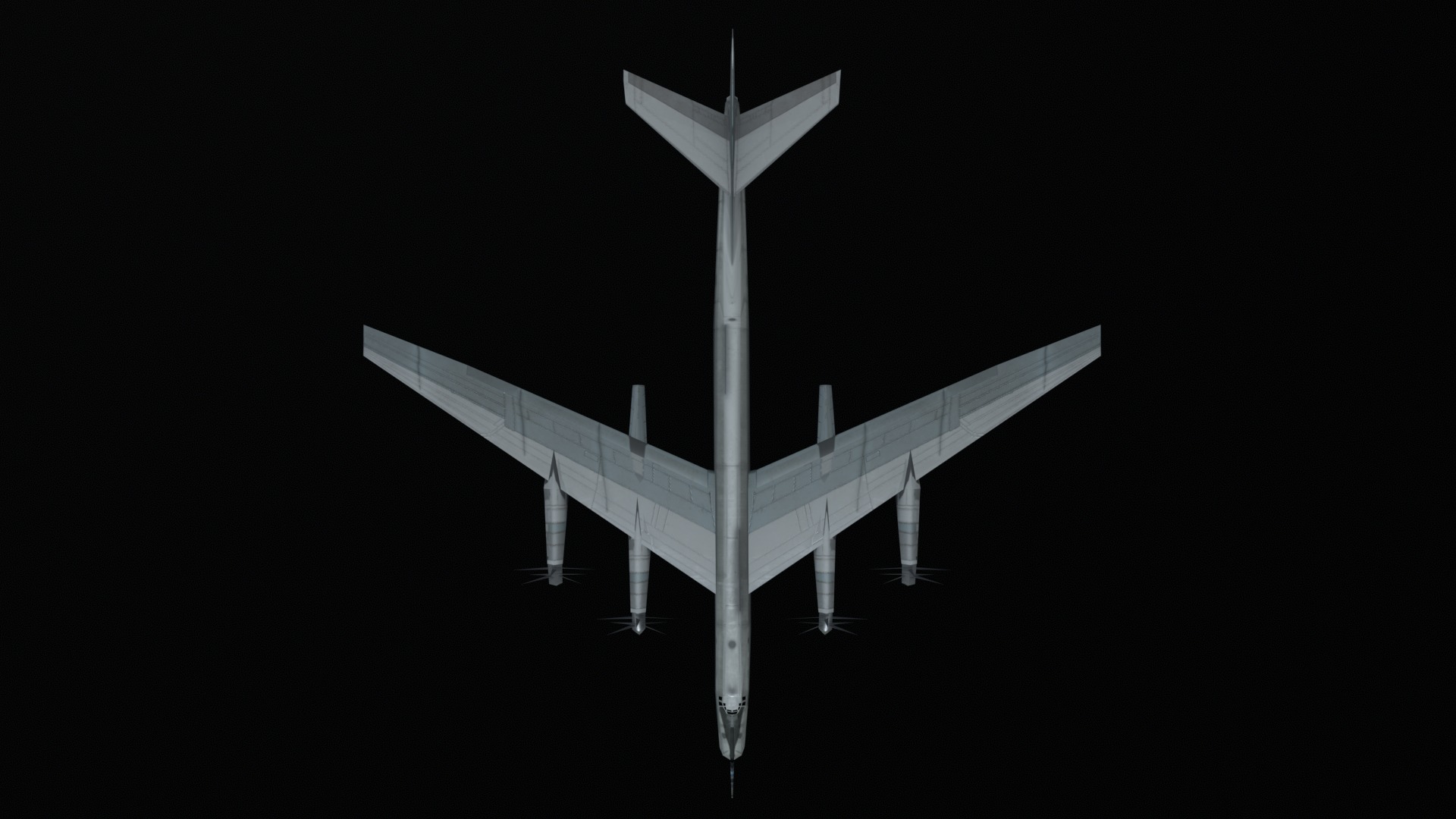Asset - Army - Tu 95 - 3D MODEL Low-poly Low-poly 3D model_41