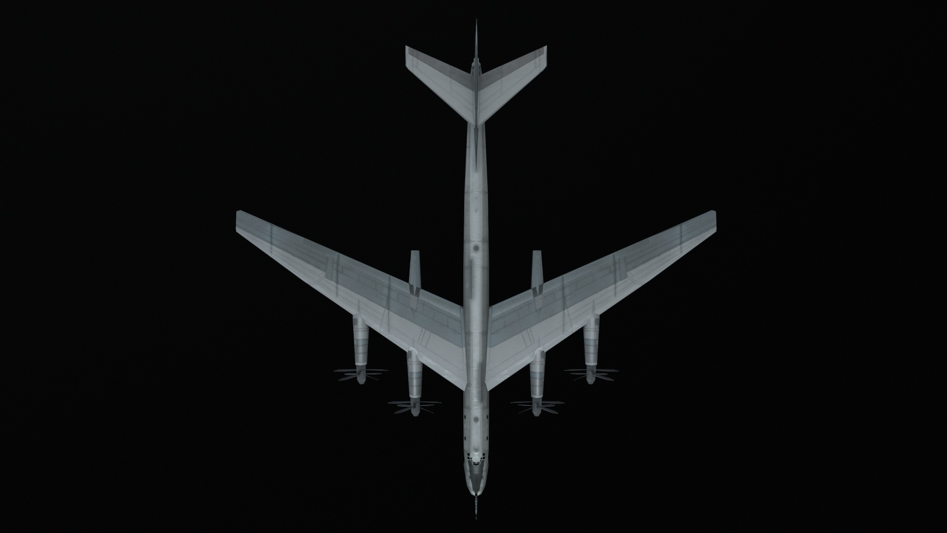 Asset - Army - Tu 95 - 3D MODEL Low-poly Low-poly 3D model_46