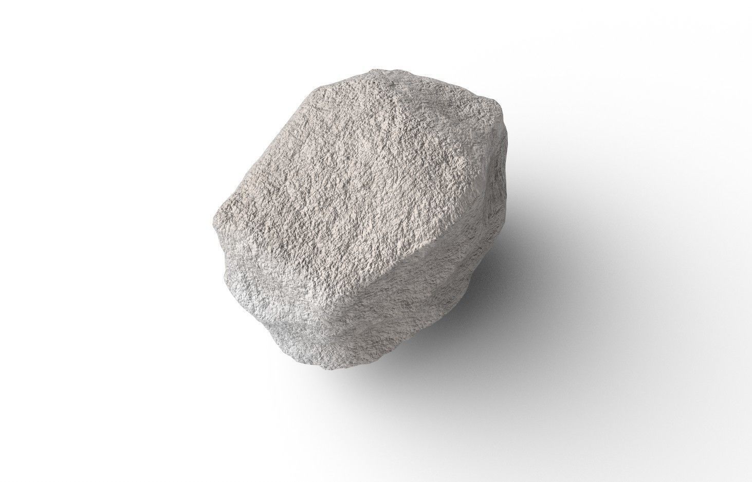 Rock Model 34 Low-poly 3D model_8