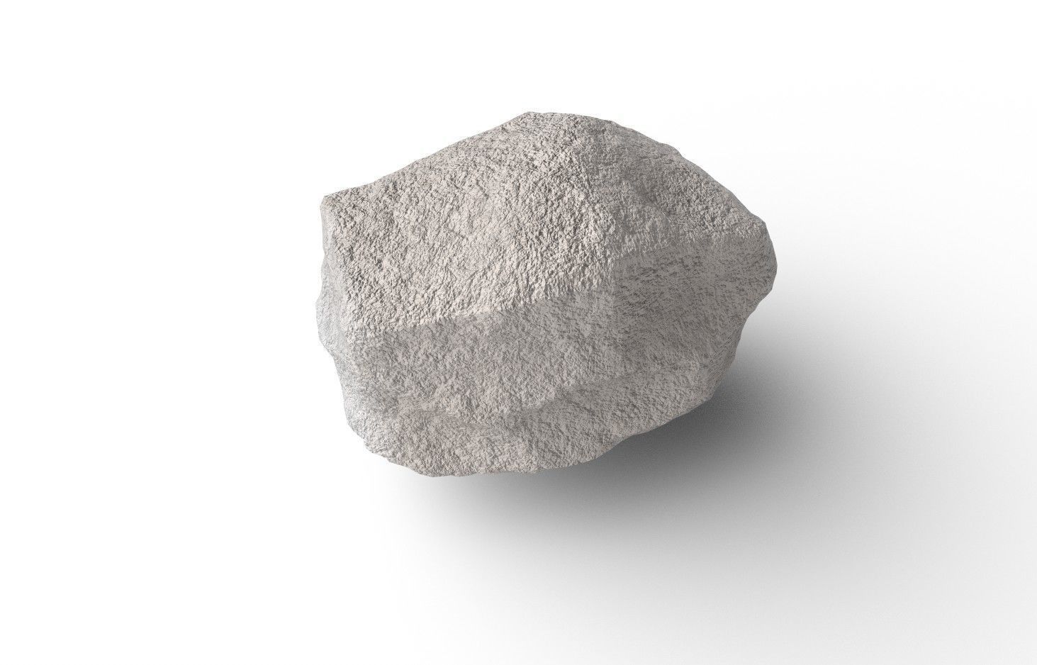 Rock Model 34 Low-poly 3D model_9