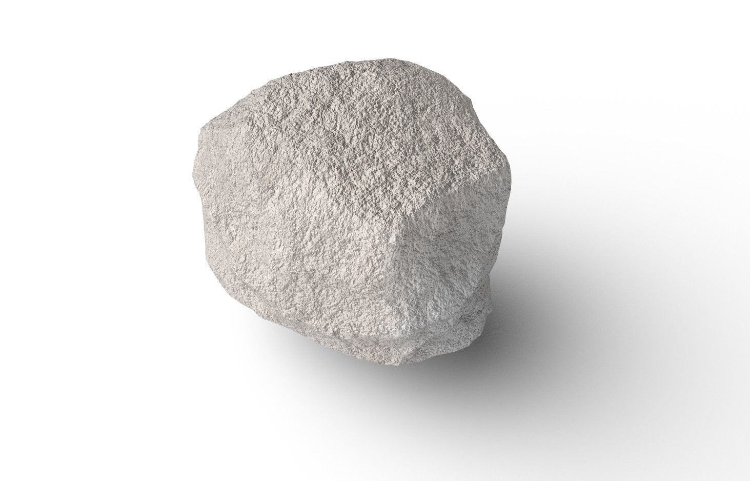 Rock Model 34 Low-poly 3D model_6