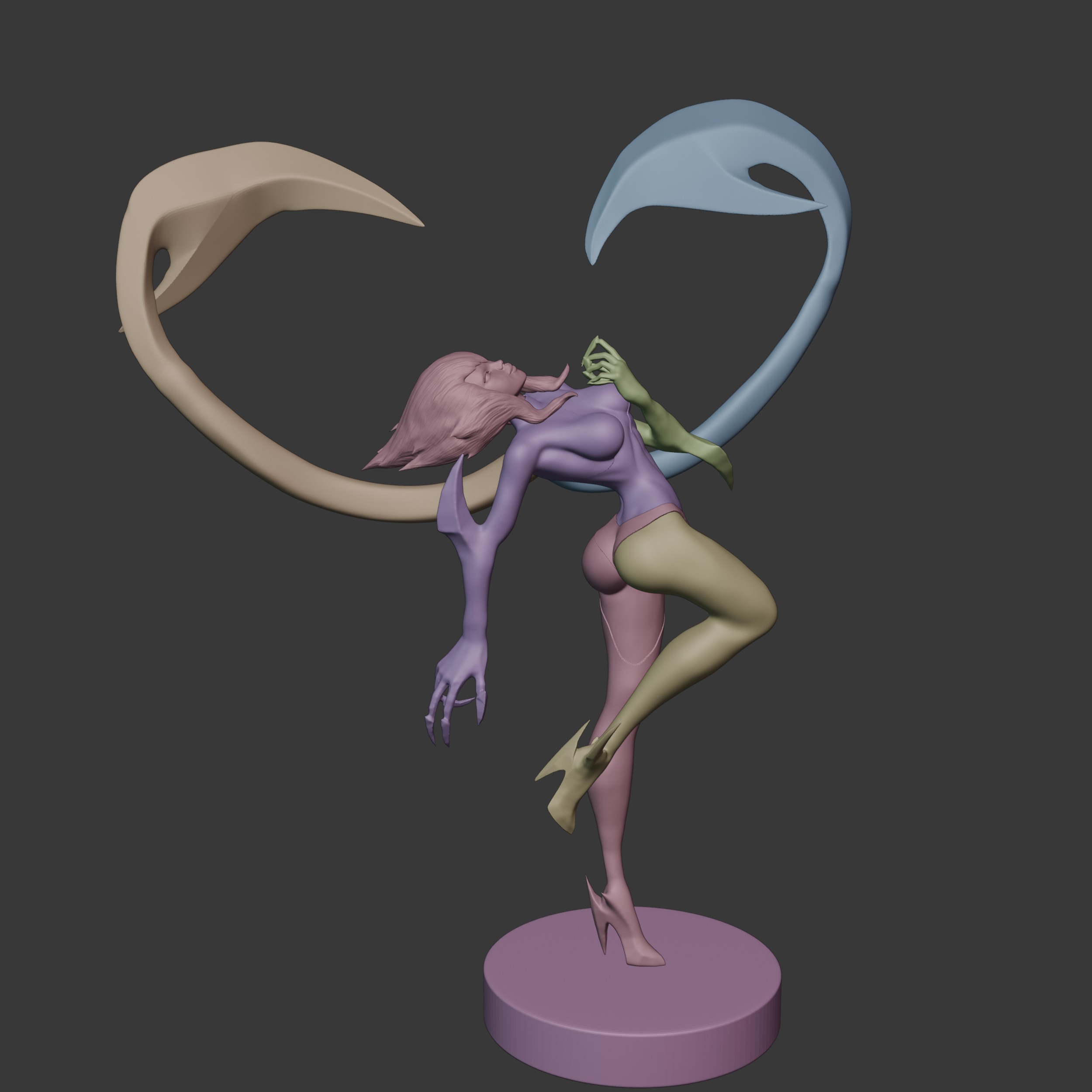 Evelynn From League of Legends Ready For Printing 3D print model_2