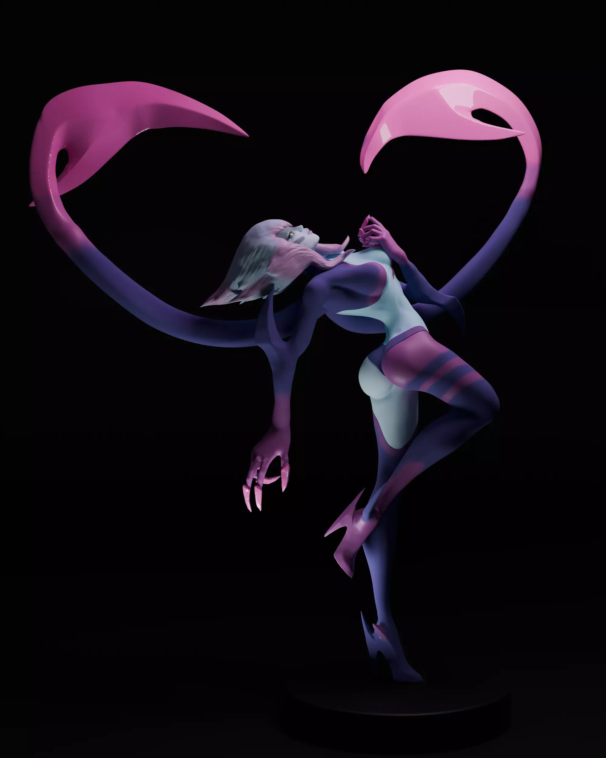 Evelynn From League of Legends Ready For Printing 3D print model_0
