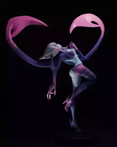 Evelynn From League of Legends Ready For Printing