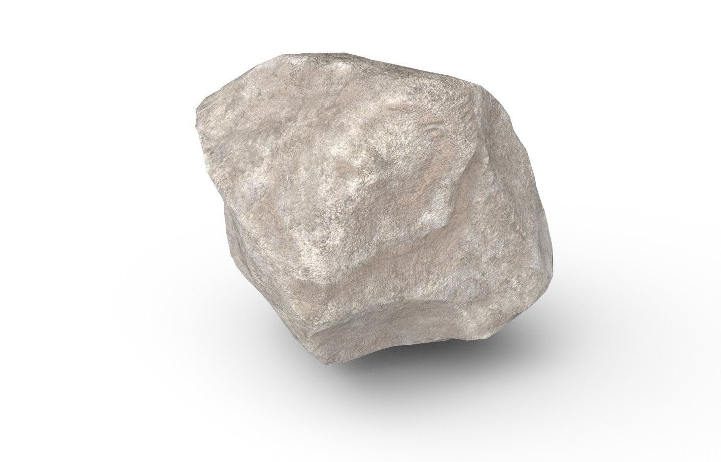 Rock Model 36 Low-poly 3D model_3