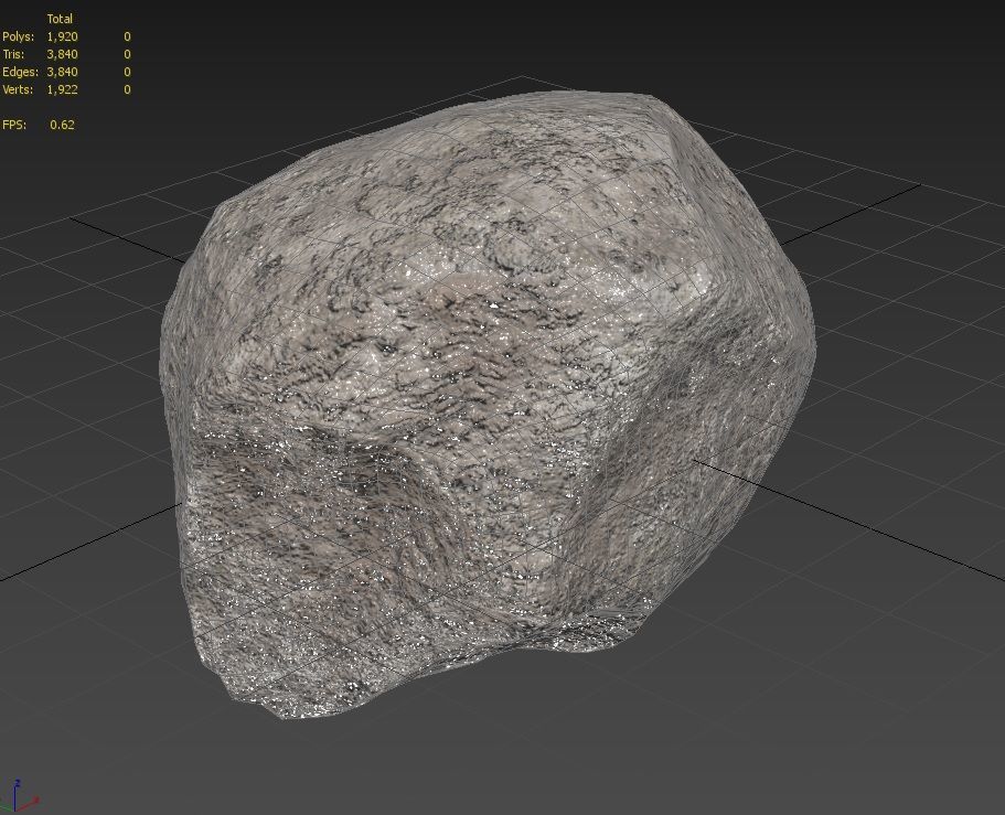 Rock Model 36 Low-poly 3D model_11