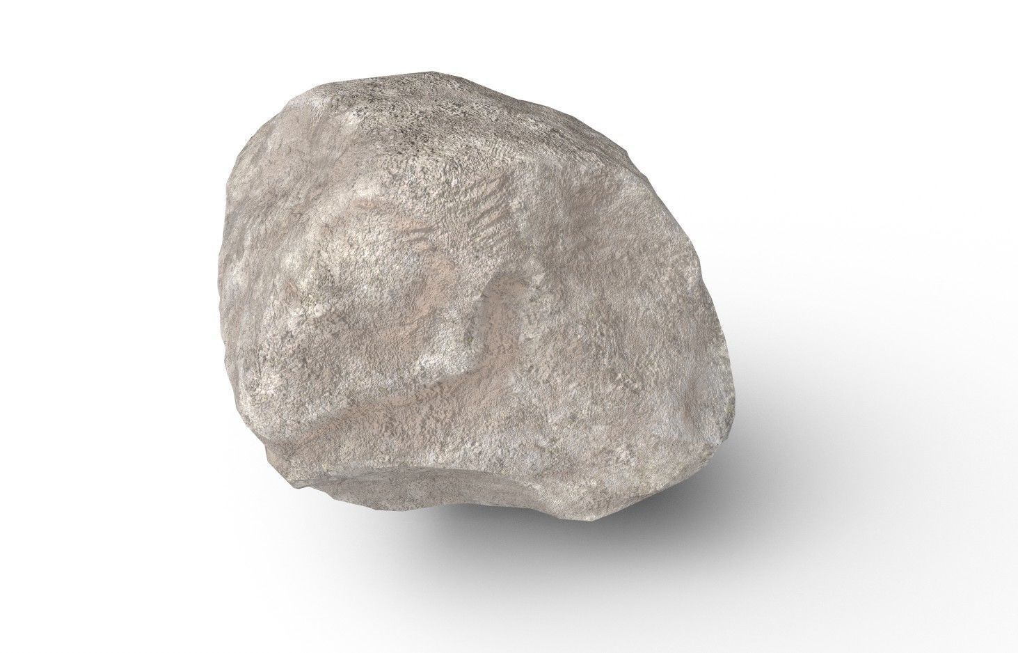 Rock Model 36 Low-poly 3D model_4