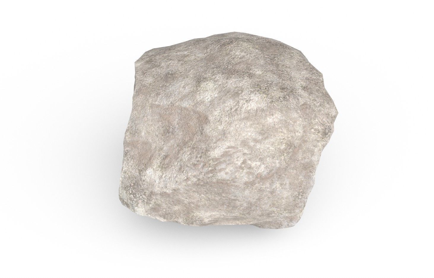 Rock Model 36 Low-poly 3D model_9