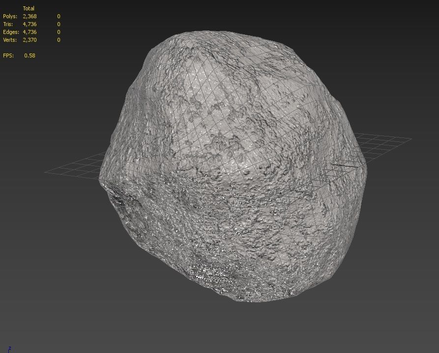 Rock Model 37 Low-poly 3D model_11
