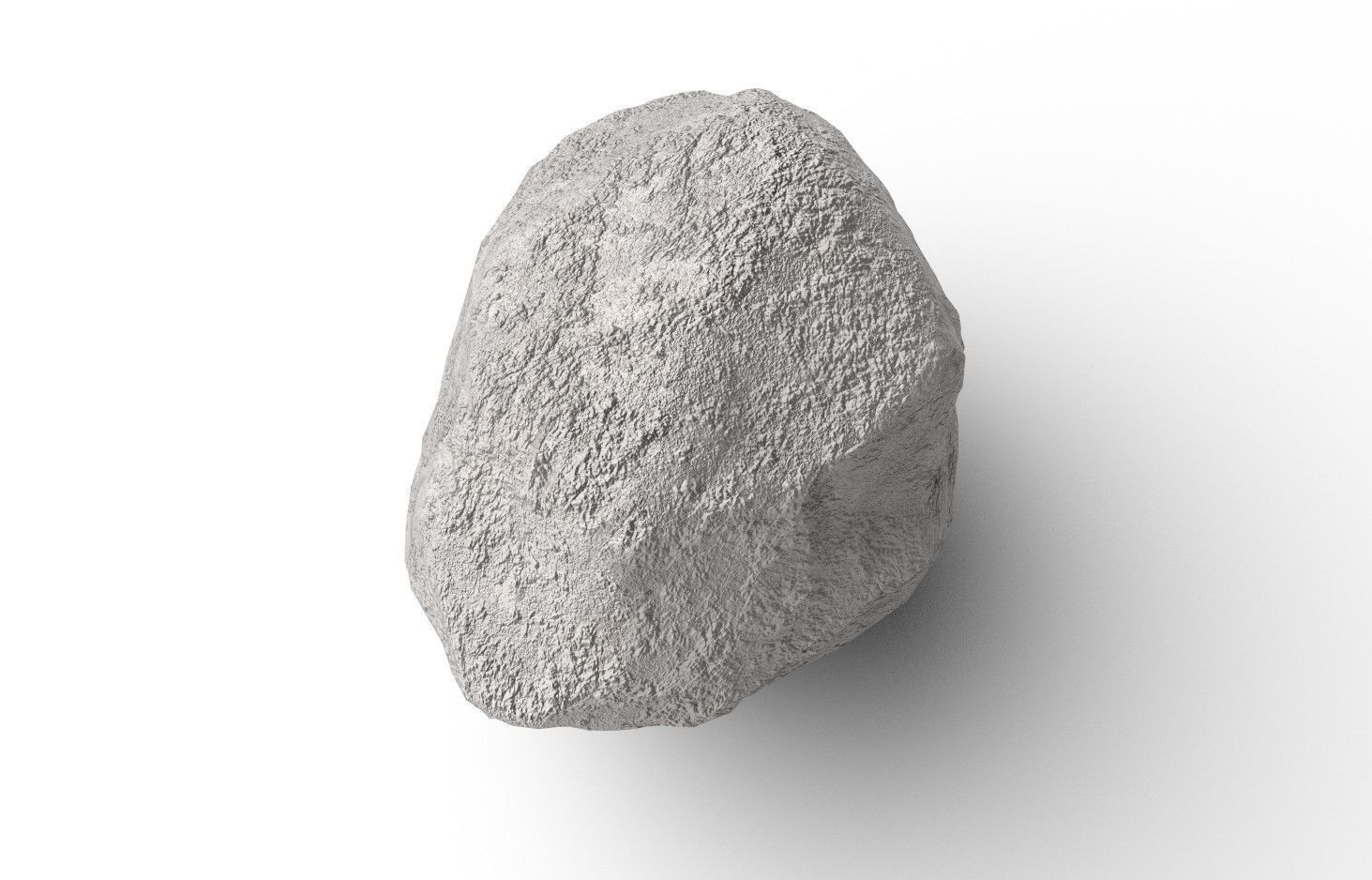 Rock Model 37 Low-poly 3D model_7