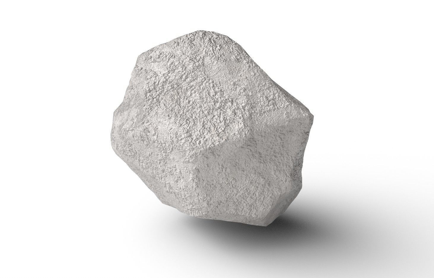 Rock Model 37 Low-poly 3D model_1