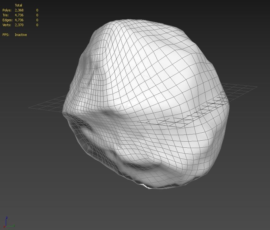 Rock Model 37 Low-poly 3D model_10