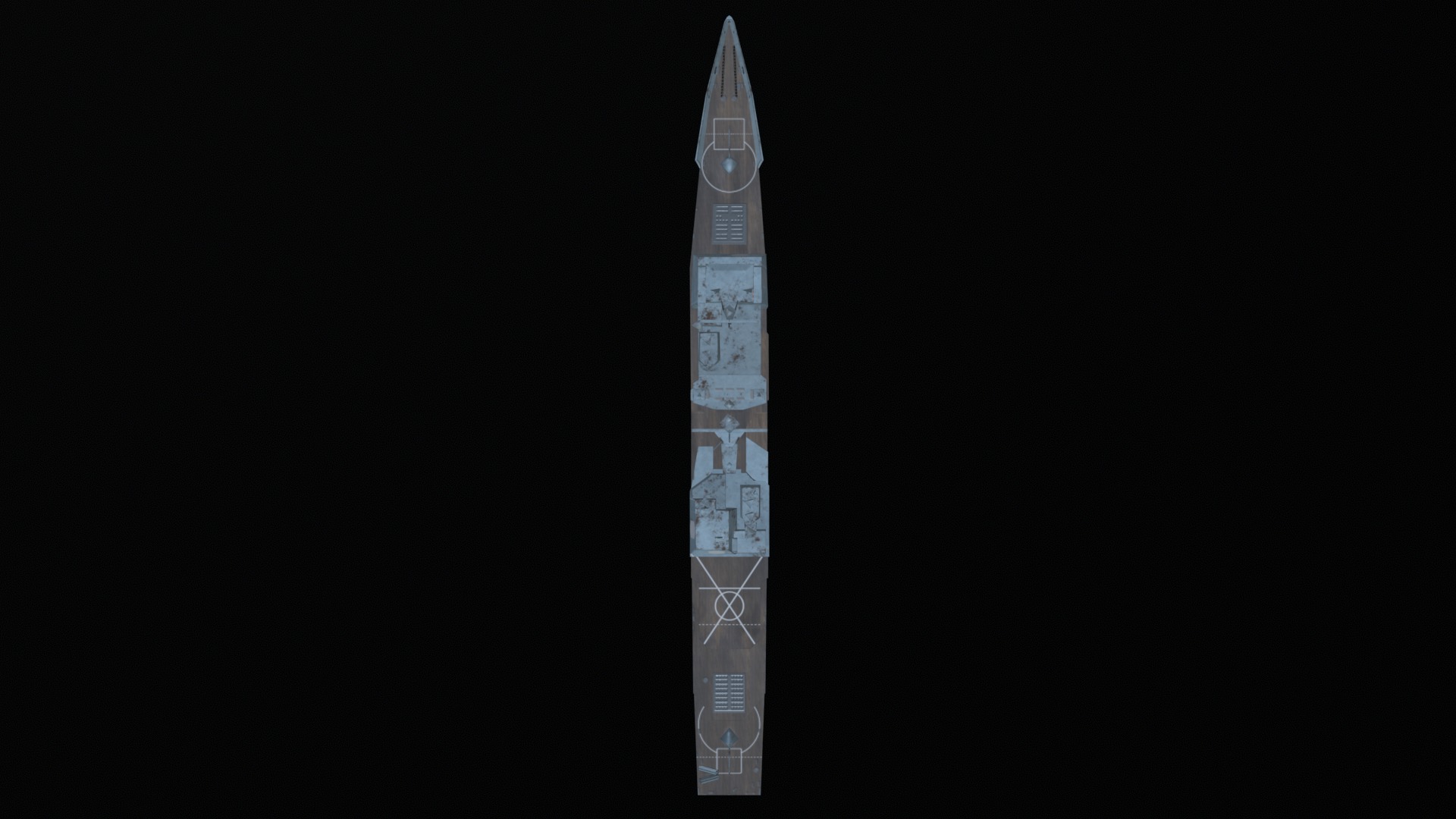 Asset - Army - Ticonderoga Class - 3D MODEL Low-poly Low-poly 3D model_50