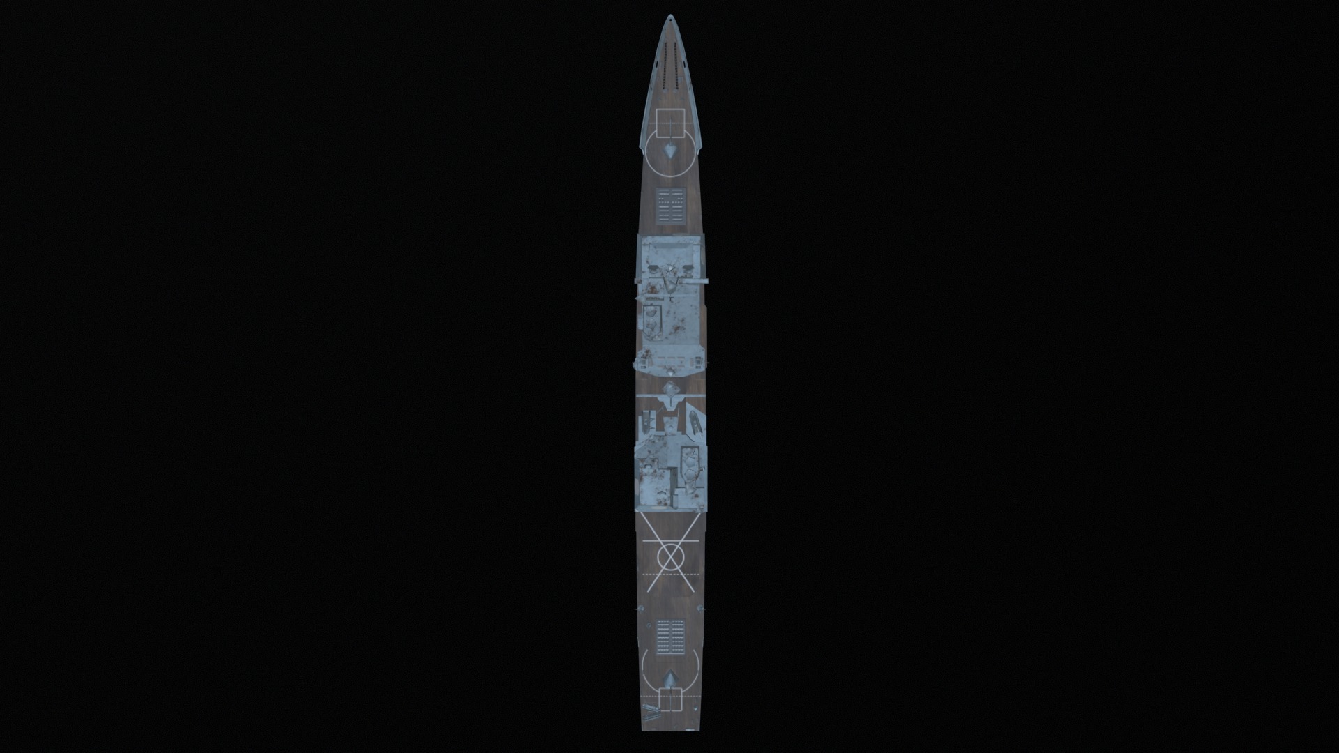 Asset - Army - Ticonderoga Class - 3D MODEL Low-poly Low-poly 3D model_40