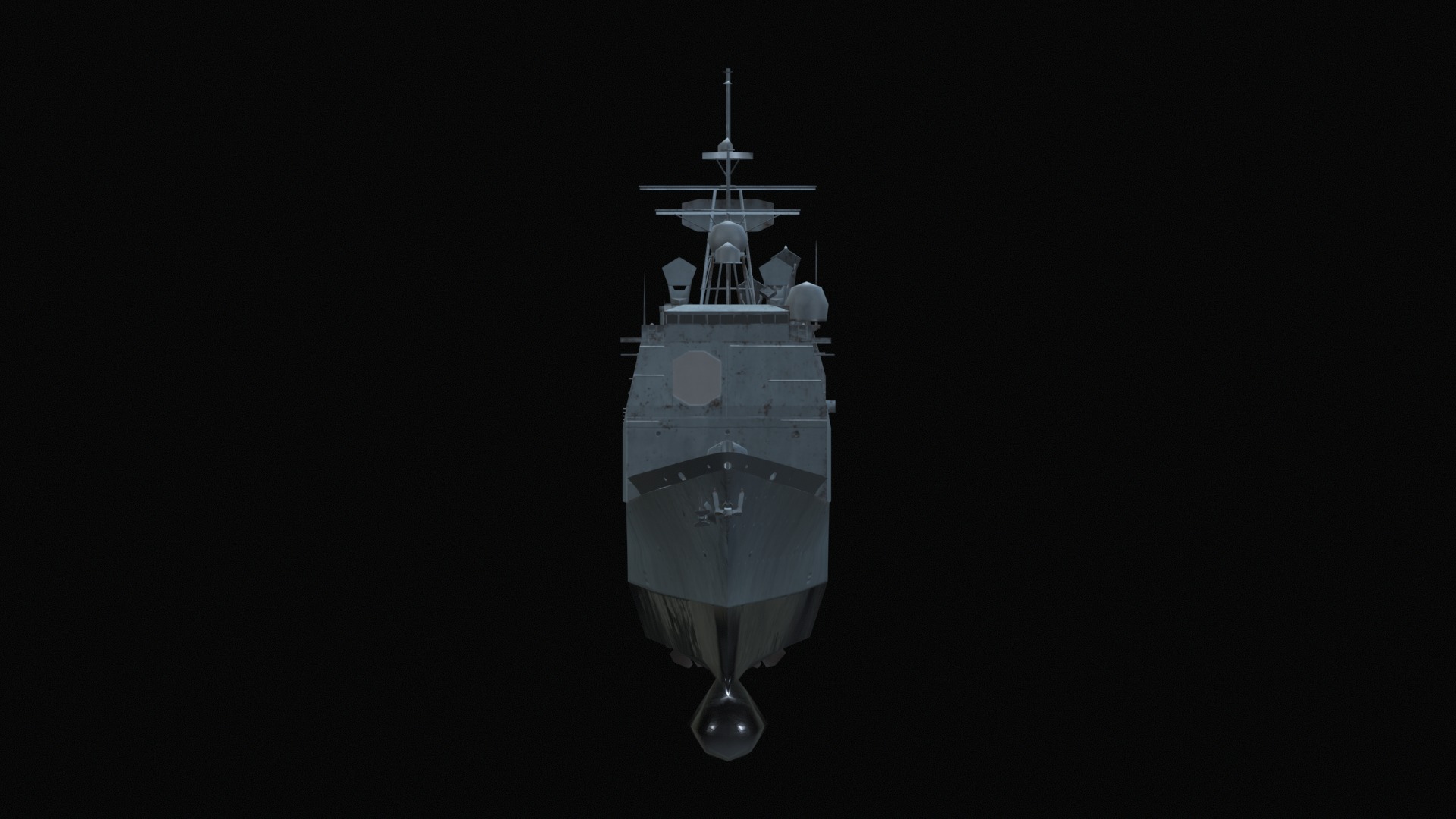 Asset - Army - Ticonderoga Class - 3D MODEL Low-poly Low-poly 3D model_29