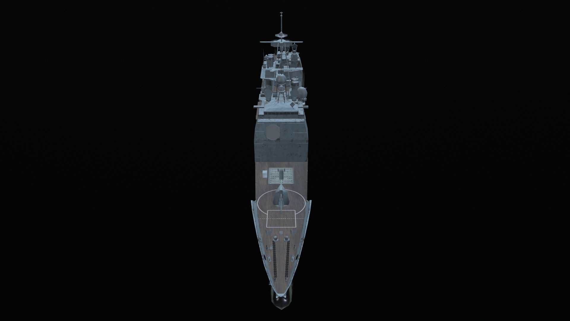 Asset - Army - Ticonderoga Class - 3D MODEL Low-poly Low-poly 3D model_27