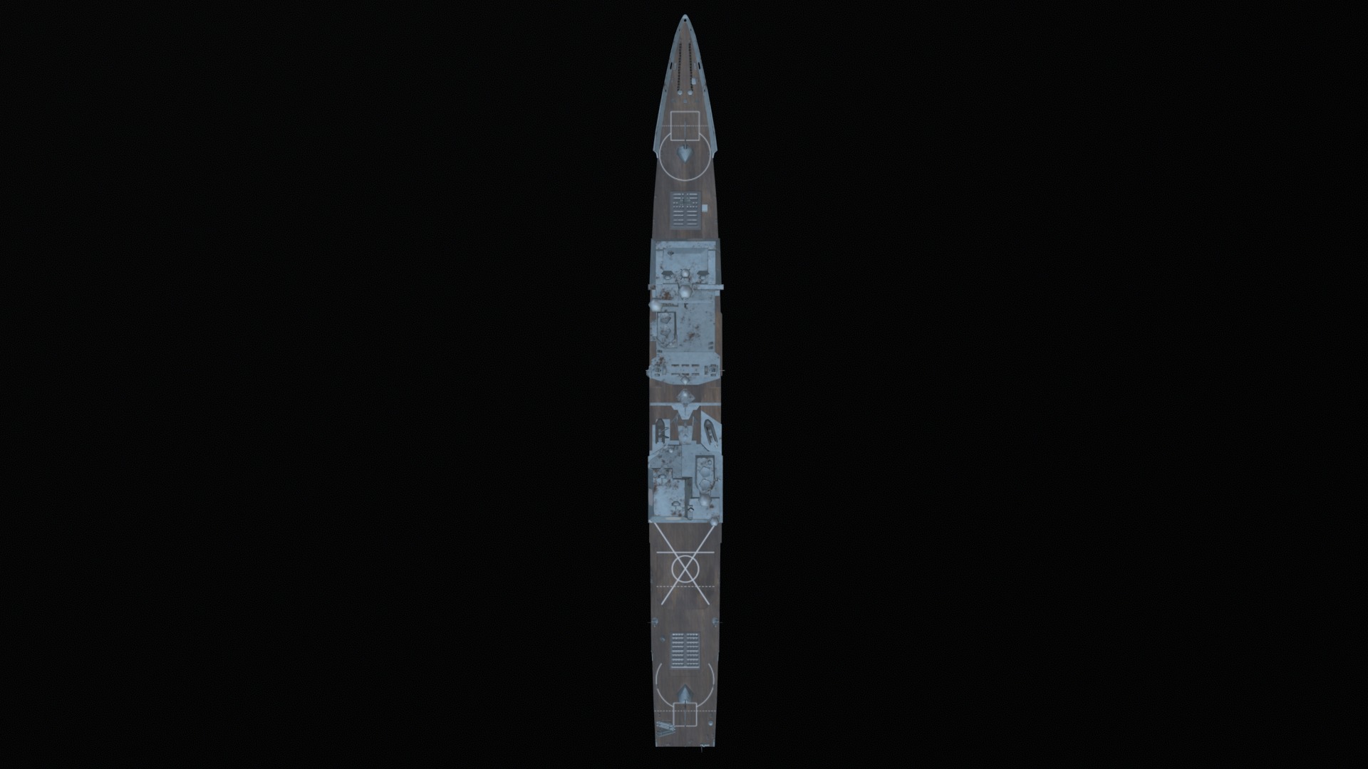 Asset - Army - Ticonderoga Class - 3D MODEL Low-poly Low-poly 3D model_20