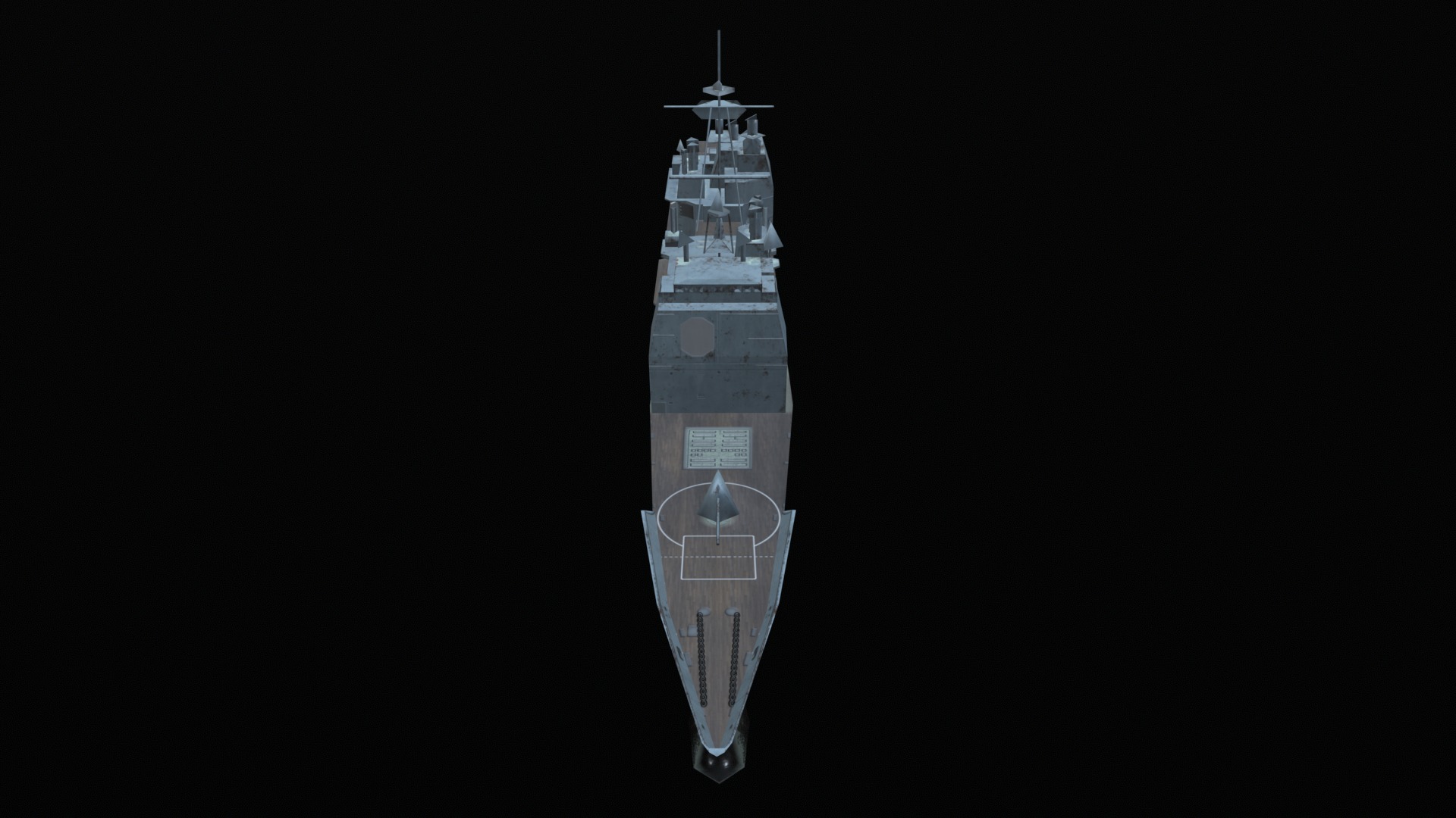 Asset - Army - Ticonderoga Class - 3D MODEL Low-poly Low-poly 3D model_47