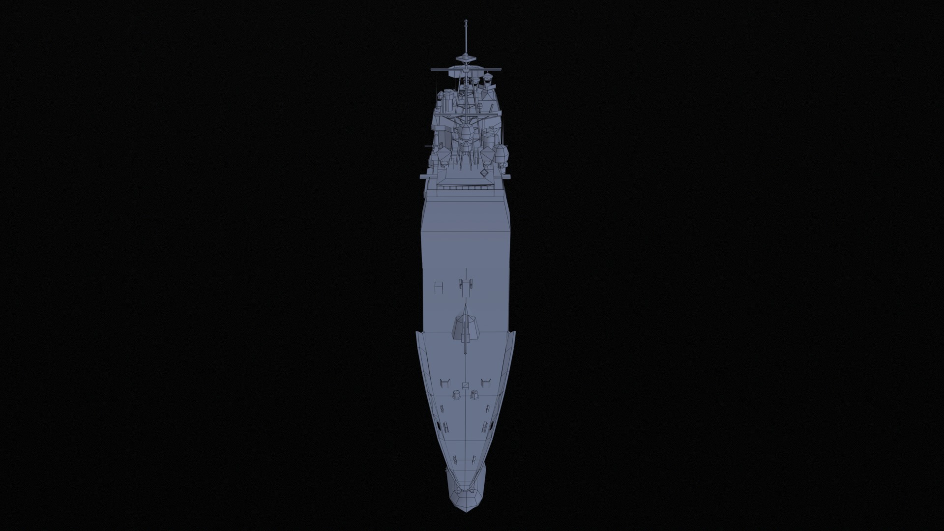Asset - Army - Ticonderoga Class - 3D MODEL Low-poly Low-poly 3D model_32