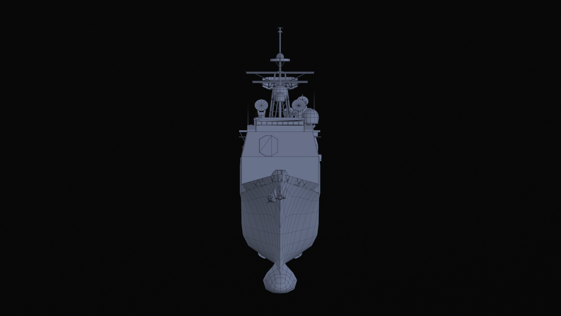 Asset - Army - Ticonderoga Class - 3D MODEL Low-poly Low-poly 3D model_14