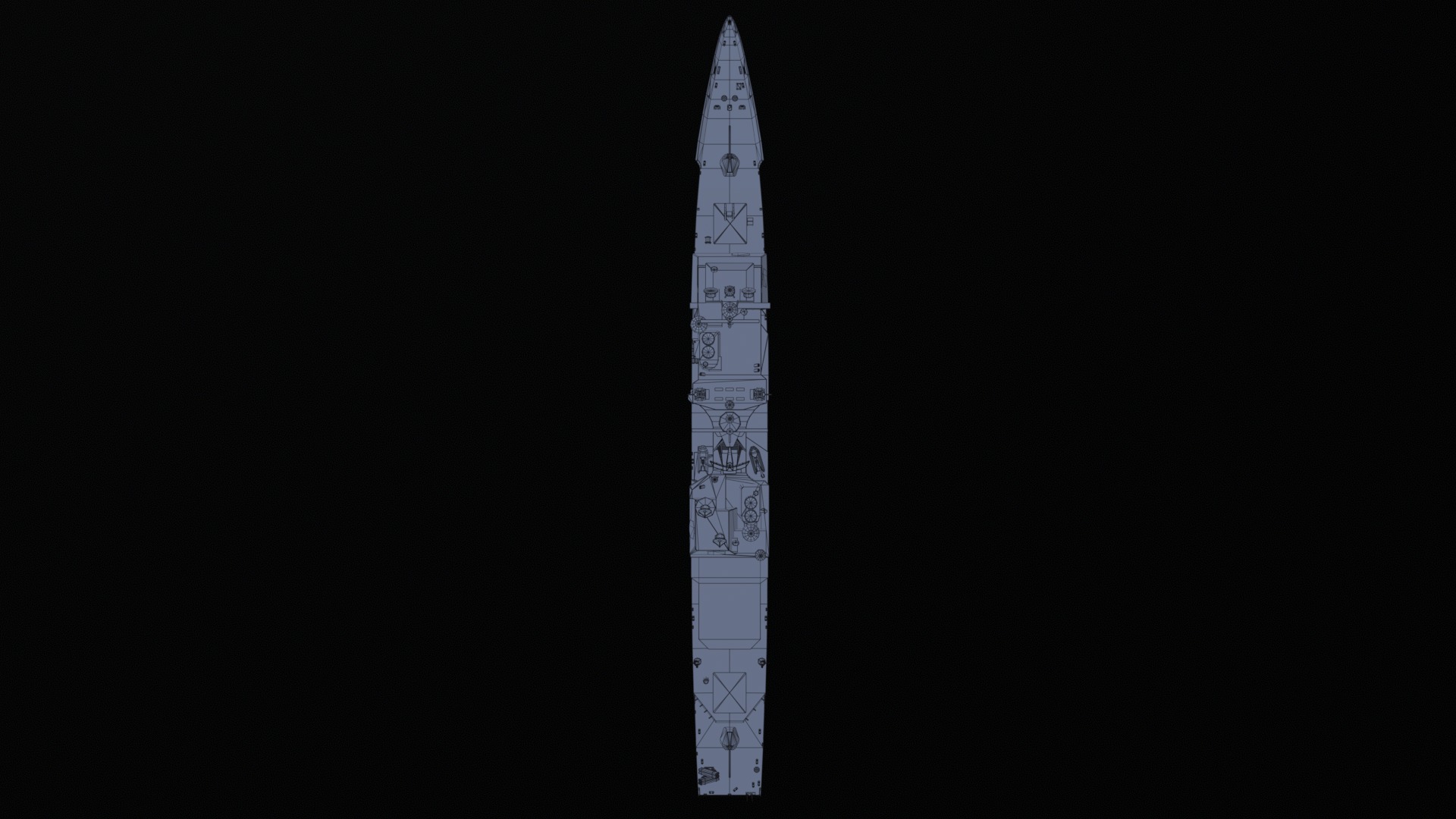 Asset - Army - Ticonderoga Class - 3D MODEL Low-poly Low-poly 3D model_15