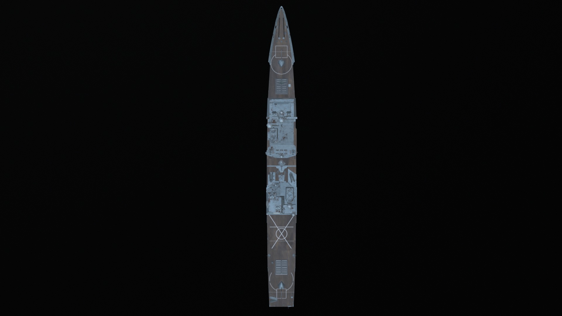 Asset - Army - Ticonderoga Class - 3D MODEL Low-poly Low-poly 3D model_30