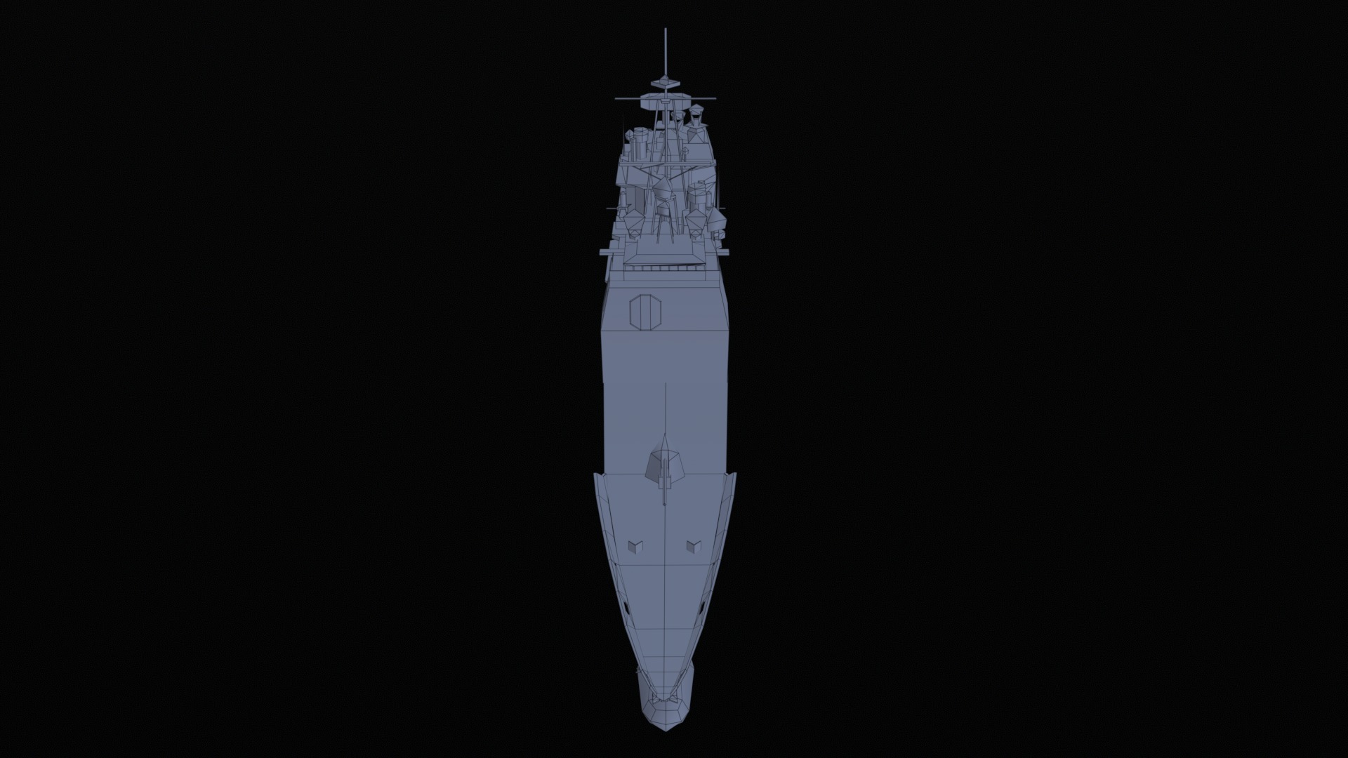 Asset - Army - Ticonderoga Class - 3D MODEL Low-poly Low-poly 3D model_42