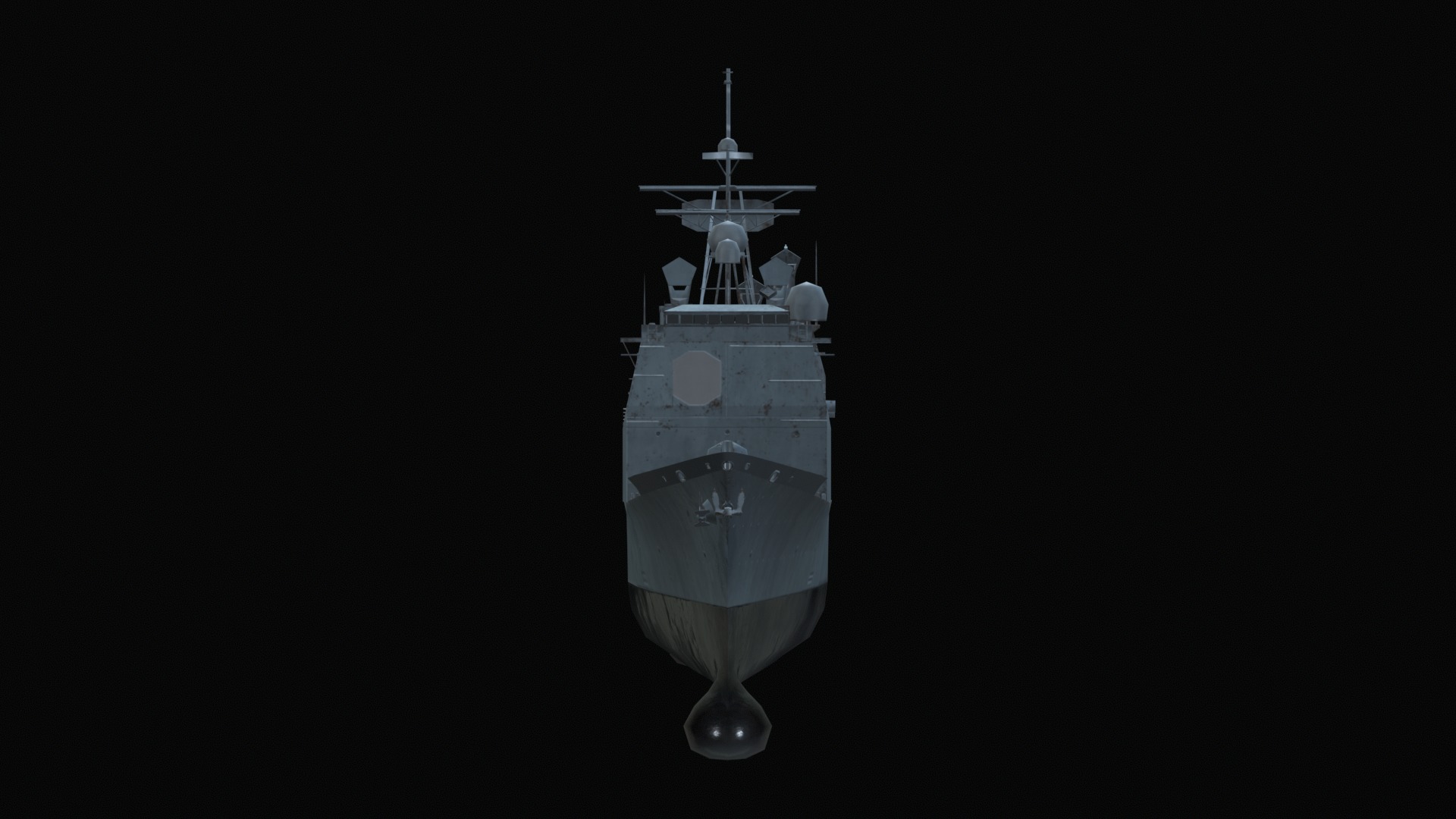 Asset - Army - Ticonderoga Class - 3D MODEL Low-poly Low-poly 3D model_19