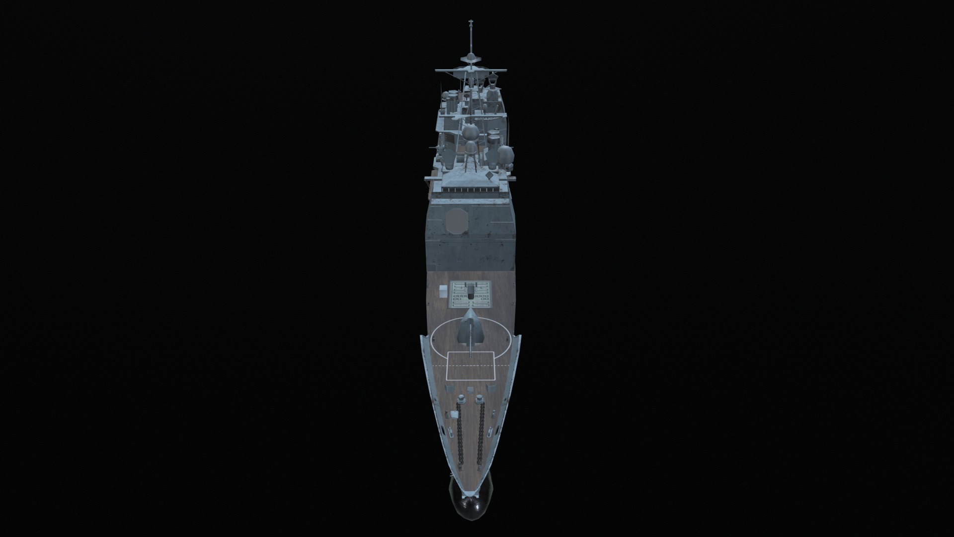 Asset - Army - Ticonderoga Class - 3D MODEL Low-poly Low-poly 3D model_17
