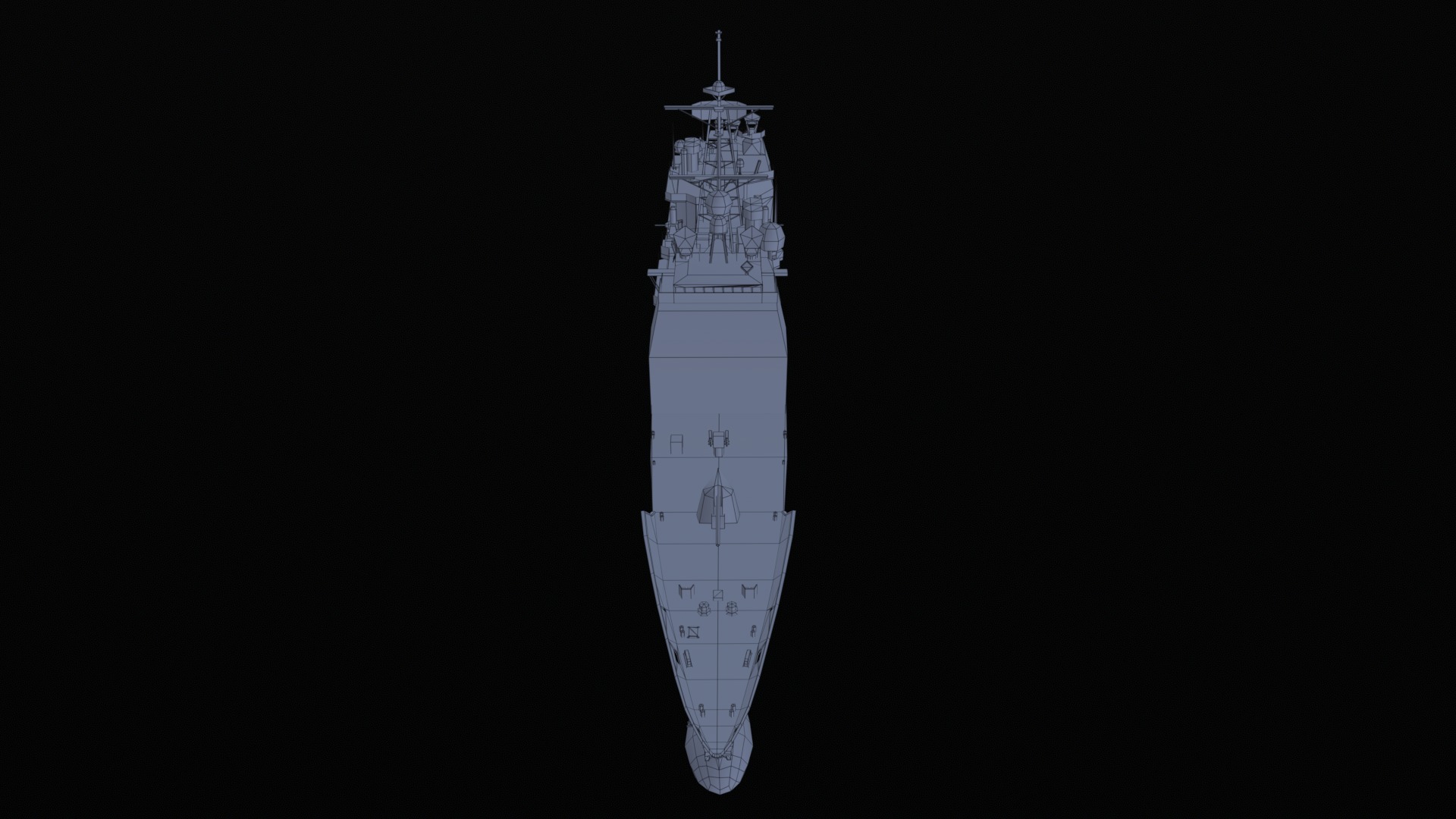 Asset - Army - Ticonderoga Class - 3D MODEL Low-poly Low-poly 3D model_22