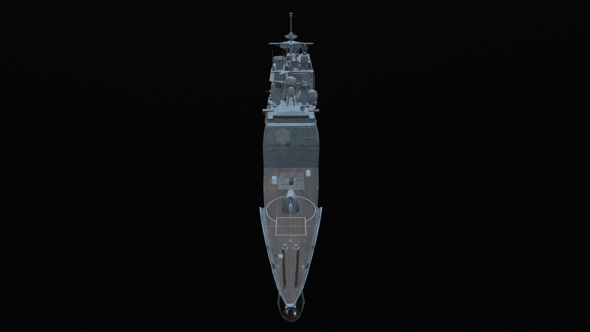 Asset - Army - Ticonderoga Class - 3D MODEL Low-poly Low-poly 3D model_8