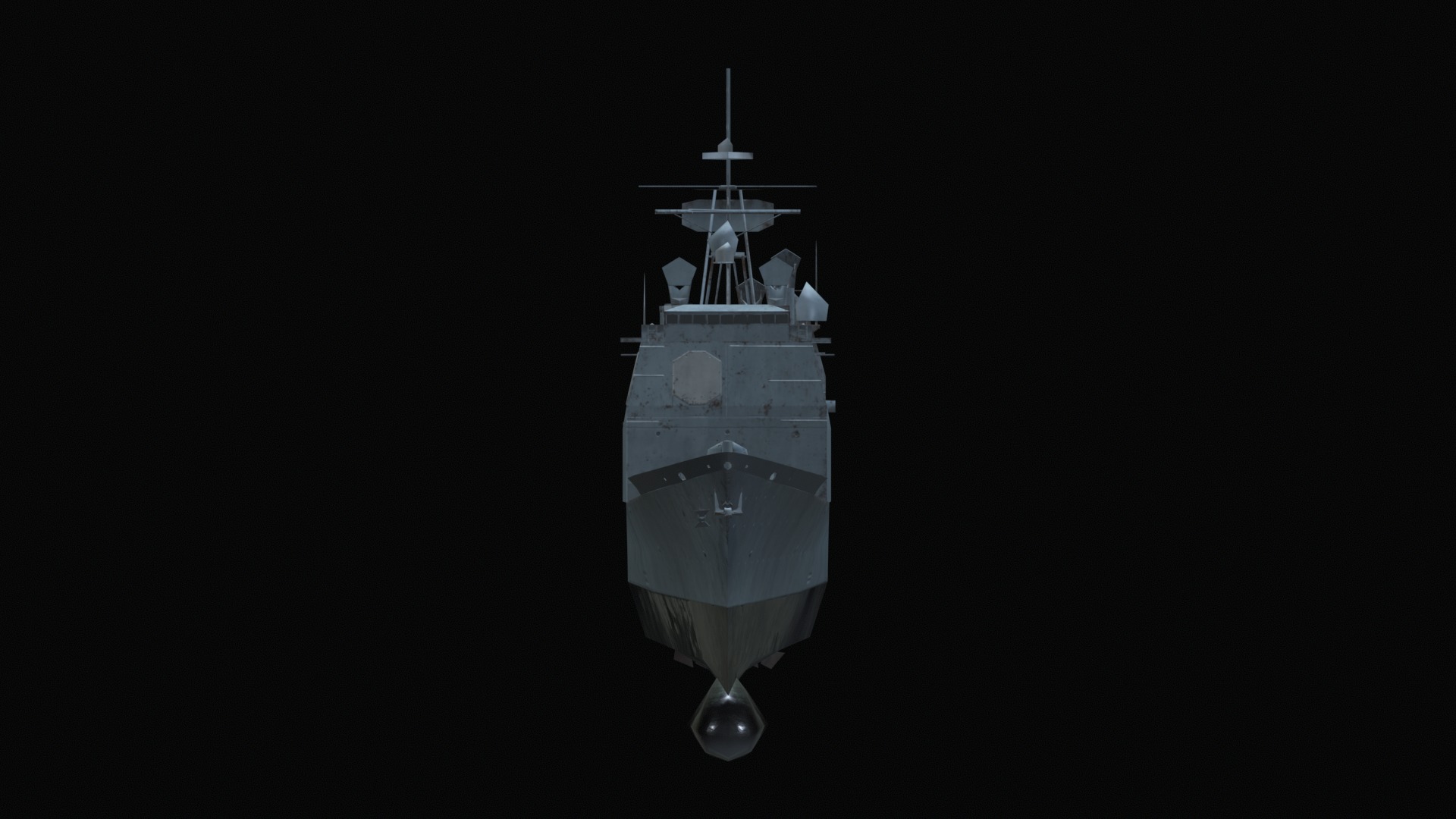 Asset - Army - Ticonderoga Class - 3D MODEL Low-poly Low-poly 3D model_39