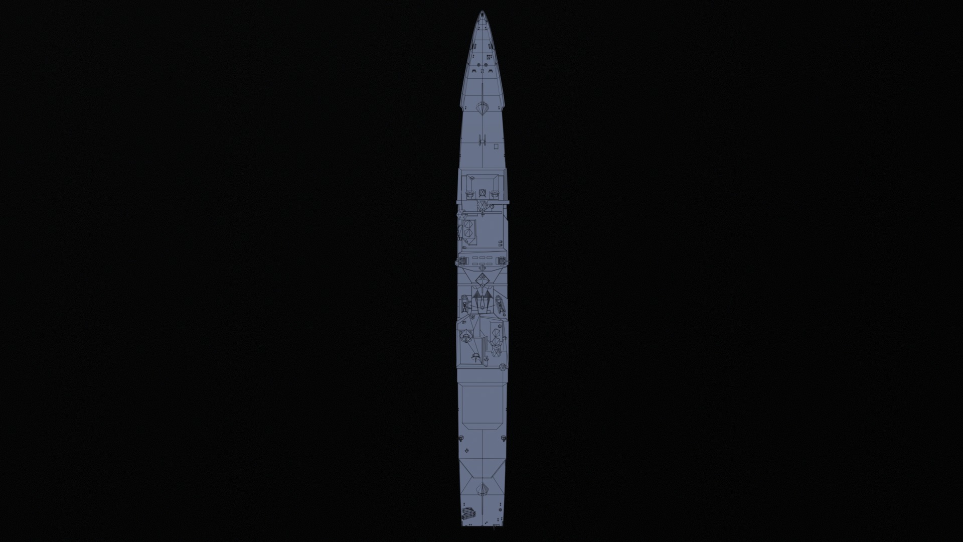 Asset - Army - Ticonderoga Class - 3D MODEL Low-poly Low-poly 3D model_25