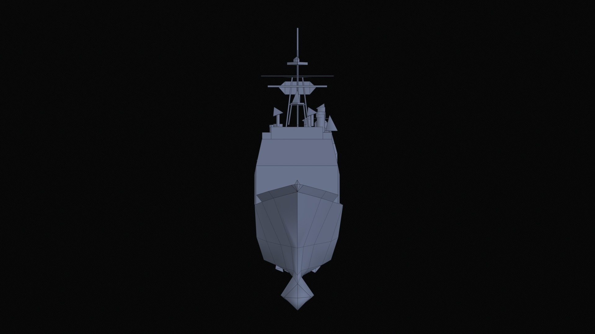 Asset - Army - Ticonderoga Class - 3D MODEL Low-poly Low-poly 3D model_54
