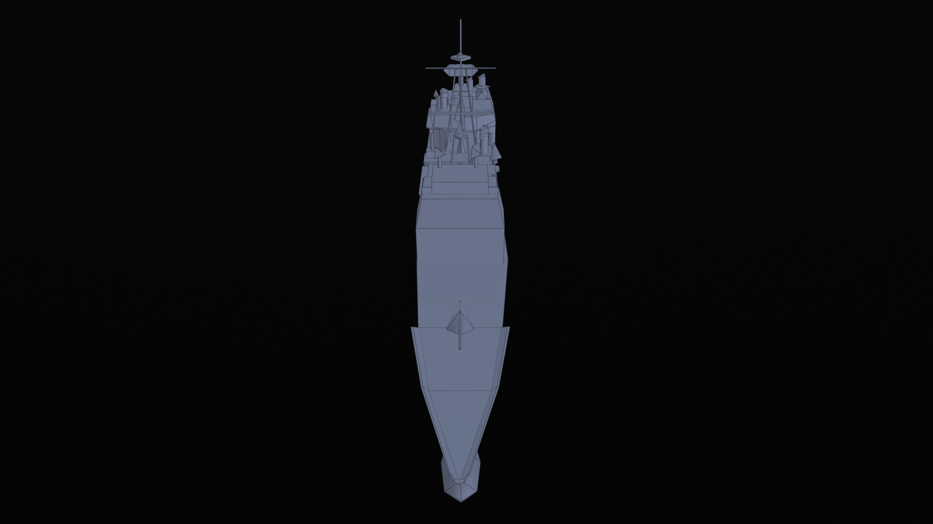 Asset - Army - Ticonderoga Class - 3D MODEL Low-poly Low-poly 3D model_52